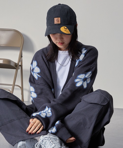 Carhartt(カーハート)の「carhartt/カーハート Odessa Cap ウォッシュ加工 オデッサ キャップ(キャップ・メンズ・ブラウン/ブラック/ネイビー/オリーブ・FREE)」の9枚目の写真