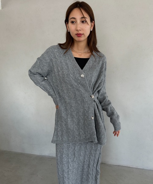 セール】2点セット ニットセットアップ（セットアップ）｜MYMOOD