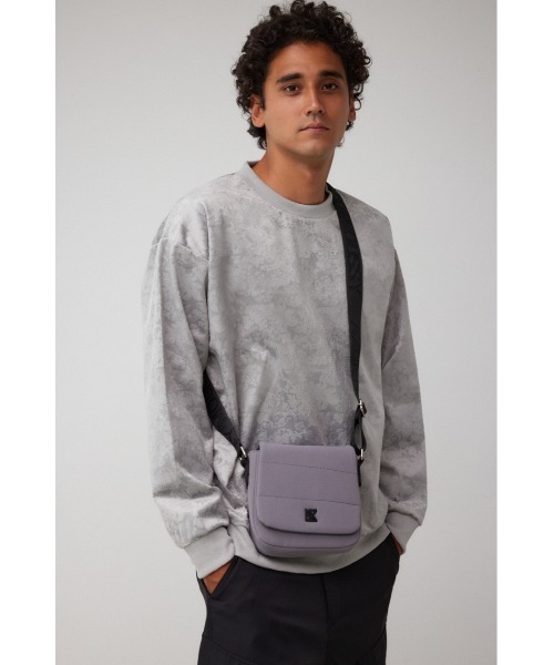 AZUL by moussy(アズールバイマウジー)の「AZロゴプレートミニショルダーバッグ(ショルダーバッグ・メンズ・グレー/ブラック・FREE)」の10枚目の写真