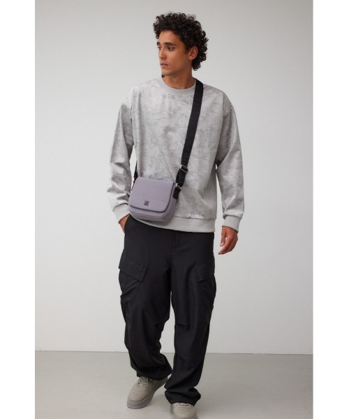 AZUL by moussy(アズールバイマウジー)の「AZロゴプレートミニショルダーバッグ(ショルダーバッグ・メンズ・グレー/ブラック・FREE)」の11枚目の写真