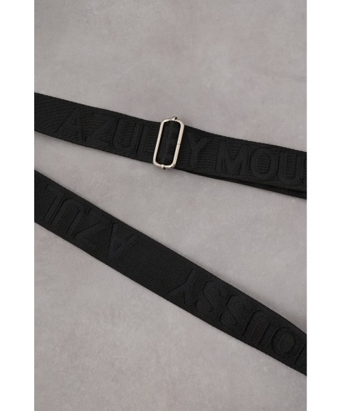 AZUL by moussy(アズールバイマウジー)の「AZロゴプレートミニショルダーバッグ(ショルダーバッグ・メンズ・グレー/ブラック・FREE)」の15枚目の写真