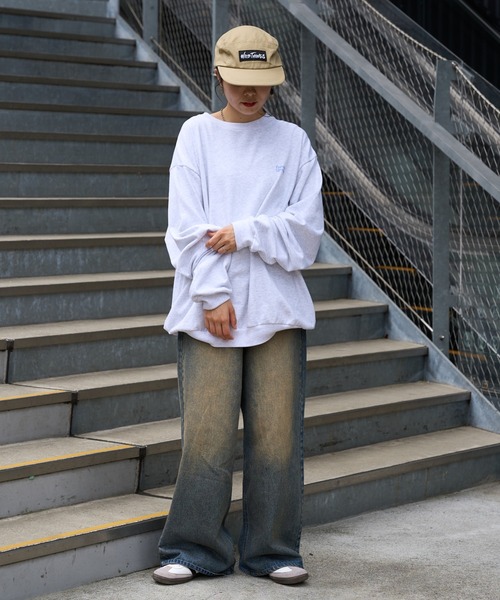 Franklin Climbing(フランクリンクライミング)の「【Franklin Climbing】キャット&サーフ スウェット(スウェット・メンズ・ネイビー/ライトグレー・LARGE/MEDIUM)」の3枚目の写真