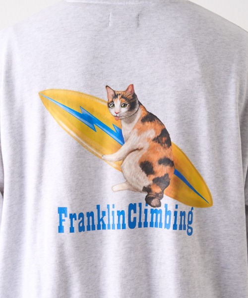 Franklin Climbing(フランクリンクライミング)の「【Franklin Climbing】キャット&サーフ スウェット(スウェット・メンズ・ネイビー/ライトグレー・LARGE/MEDIUM)」の12枚目の写真