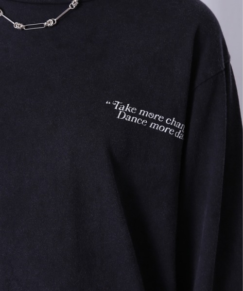 CREOLME（クレオルム）の「(CREOLME)ロゴプリントロングTシャツ