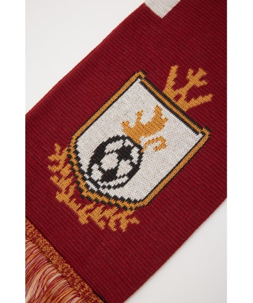 RODEO CROWNS WIDE BOWL（ロデオクラウンズワイドボウル）の「アソートフットボールマフラー（マフラー・レディース・ダークグリーン/オレンジ/マジェンタ・FREE）」の5枚目の写真