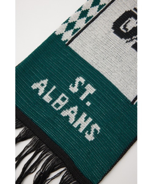 RODEO CROWNS WIDE BOWL（ロデオクラウンズワイドボウル）の「アソートフットボールマフラー（マフラー・レディース・ダークグリーン/オレンジ/マジェンタ・FREE）」の8枚目の写真