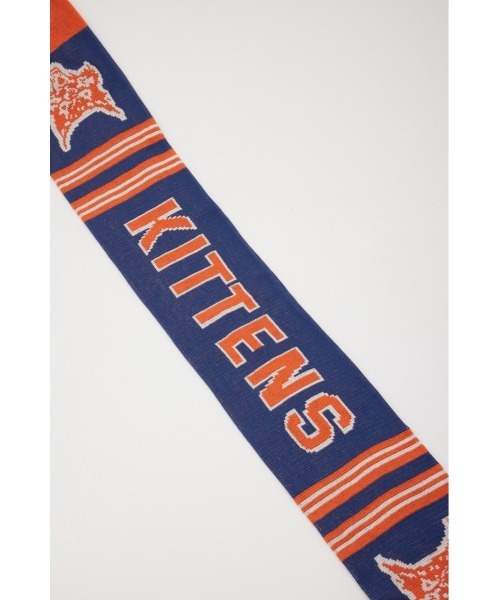 RODEO CROWNS WIDE BOWL（ロデオクラウンズワイドボウル）の「アソートフットボールマフラー（マフラー・レディース・ダークグリーン/オレンジ/マジェンタ・FREE）」の10枚目の写真