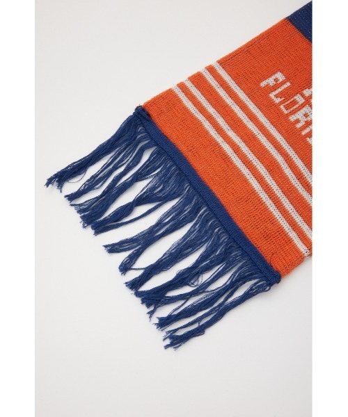 RODEO CROWNS WIDE BOWL（ロデオクラウンズワイドボウル）の「アソートフットボールマフラー（マフラー・レディース・ダークグリーン/オレンジ/マジェンタ・FREE）」の12枚目の写真