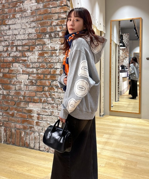 RODEO CROWNS WIDE BOWL（ロデオクラウンズワイドボウル）の「アソートフットボールマフラー（マフラー・レディース・ダークグリーン/オレンジ/マジェンタ・FREE）」の19枚目の写真