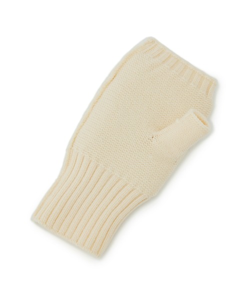 VIS（ビス）の「フィンガーレスファーアームウォーマー（手袋・レディース・ブラック/キナリ/ベージュ・FREE）」の14枚目の写真