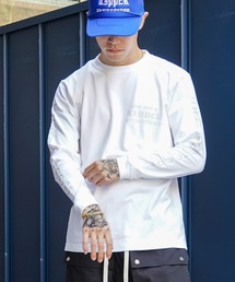 RIPPER（リッパー）の「【RIPPER】オールドイングリッシュ 袖ロゴ L/S Tシャツ / Old English Sleeve Logo Long Sleeve Shirt / ロンT 長袖Tシャツ（Tシャツ/カットソー）」