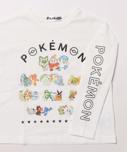 Right-on（ライトオン）の「【POKEMON】長袖Tシャツ（Tシャツ/カットソー・キッズ・ブルー/グレー/ホワイト/ブラック・140/110/120/130/150）」の6枚目の写真