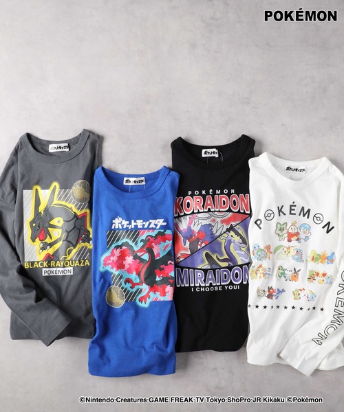 Right-on（ライトオン）の「【POKEMON】長袖Tシャツ（Tシャツ/カットソー・キッズ・ブルー/グレー/ホワイト/ブラック・140/110/120/130/150）」の12枚目の写真