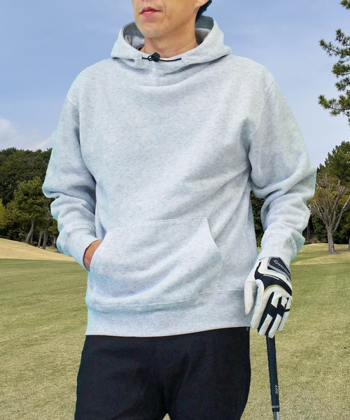 AIMANT GOLF エマンゴルフ 裏起毛 ジップブルゾン スウェット M トップイズム TopIsm ゴルフウェア メンズ ゴルフ トレーナー 裏