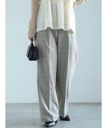 Te chichi | アソートパターンストレートワイドパンツ(セットアップ可)(その他パンツ)