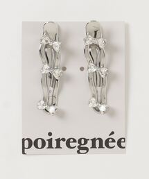 poiregnee（ポワニェ）の「［select］ドローイングリボンヘアクリップ 2個セット（バレッタ/ヘアクリップ・レディース）」