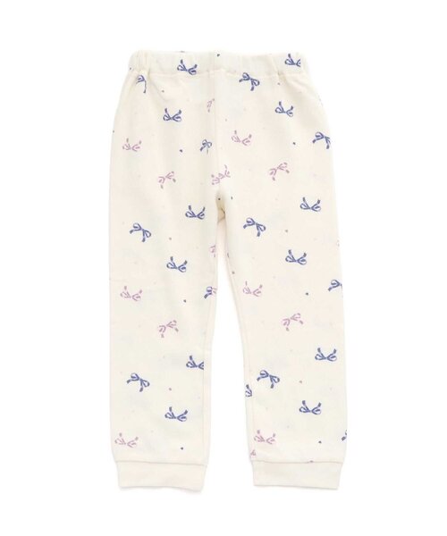 apres les cours（アプレレクール）の「リボン・さくらんぼ柄裏毛パジャマ（ルームウェア/パジャマ・キッズ・アイボリー/ピンク・130/120/110/100/90/80）」の18枚目の写真