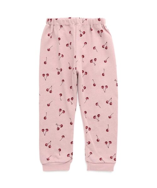 apres les cours（アプレレクール）の「リボン・さくらんぼ柄裏毛パジャマ（ルームウェア/パジャマ・キッズ・アイボリー/ピンク・130/120/110/100/90/80）」の19枚目の写真