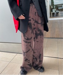 Ameri | MIX ANIMAL KNIT PANTS(その他パンツ)