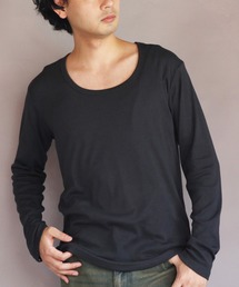 8(eight) | T/CフライスUネック長袖Tシャツ(Tシャツ/カットソー)