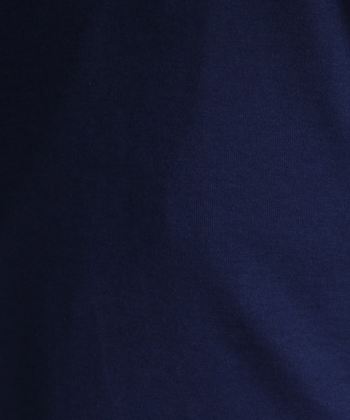 ８(eight)（エイト）の「T/CフライスUネック長袖Tシャツ（Tシャツ/カットソー・メンズ・ネイビー/ホワイト/ブラック/グレー/チャコールグレー・MEDIUM/X-LARGE/LARGE）」の21枚目の写真