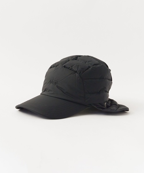 NANGA（ナンガ）の「NANGA/ナンガ AURORA TEX DOWN DUCK BILL CAP キャップ（キャップ・メンズ・ブラック・FREE）」の8枚目の写真