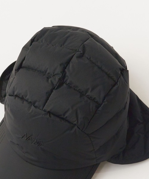 NANGA（ナンガ）の「NANGA/ナンガ AURORA TEX DOWN DUCK BILL CAP キャップ（キャップ・メンズ・ブラック・FREE）」の11枚目の写真