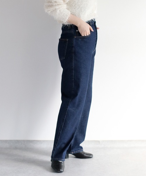 cepo(セポ)の「〈セットアップコーデ可能〉ラップカーブデニムパンツ(デニムパンツ・レディース・ワンウォッシュ/ブルー系2・S/M/L)」の17枚目の写真