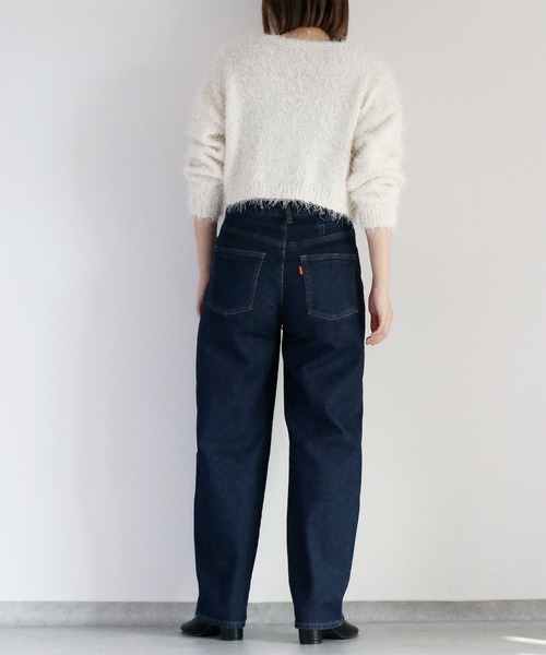 cepo(セポ)の「〈セットアップコーデ可能〉ラップカーブデニムパンツ(デニムパンツ・レディース・ワンウォッシュ/ブルー系2・S/M/L)」の22枚目の写真