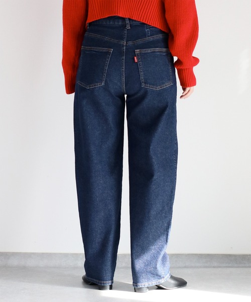 cepo(セポ)の「〈セットアップコーデ可能〉ラップカーブデニムパンツ(デニムパンツ・レディース・ワンウォッシュ/ブルー系2・S/M/L)」の6枚目の写真