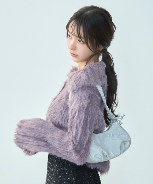 TITTY&CO.（ティティーアンドコー）の「フェイクファーショート丈