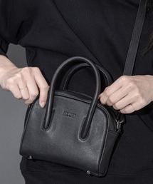 KLON | KLON LEATHER BAG ROUND MINI BLACK(ショルダーバッグ)