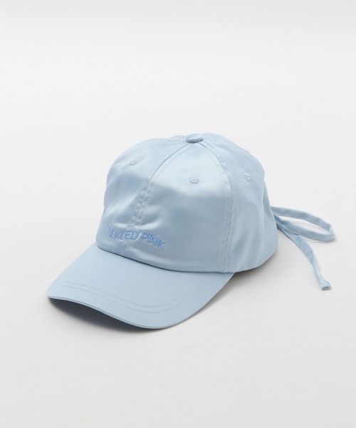 FOREVER 21(フォーエバー トゥエンティーワン)の「【2025SS】サテンリボンキャップ(キャップ・レディース・ライトブルー/チャコールグレー・FREE)」の15枚目の写真