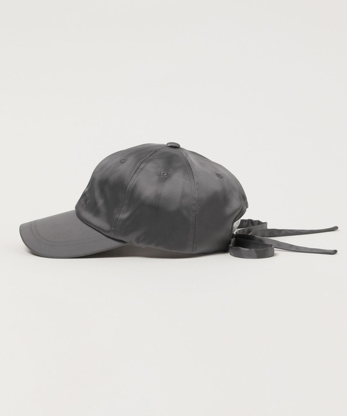 FOREVER 21(フォーエバー トゥエンティーワン)の「【2025SS】サテンリボンキャップ(キャップ・レディース・ライトブルー/チャコールグレー・FREE)」の13枚目の写真