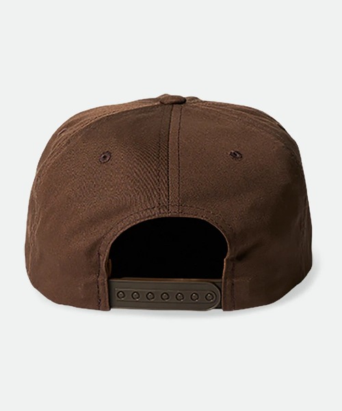 BRIXTON（ブリクストン）の「BRIXTON/ブリクストン キャップ OSBORN MP フラットバイザー スナップバック 11690（キャップ・メンズ・ブラウン・FREE）」の3枚目の写真