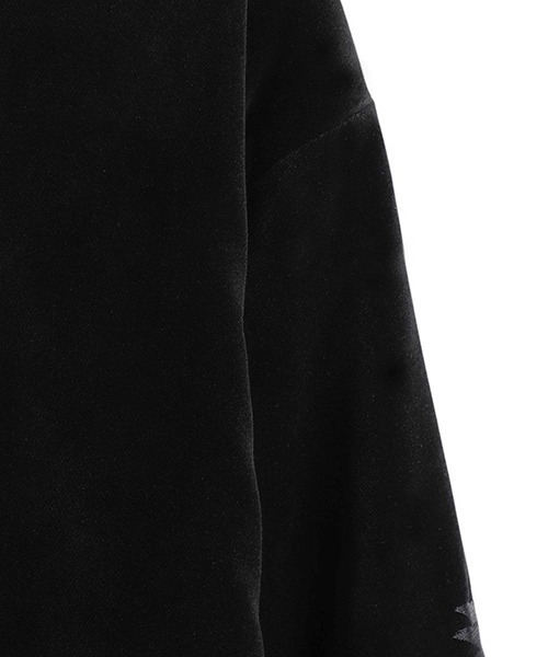 GOLD（ゴールド）の「東洋エンタープライズ GOLD / ゴールド：VELVETEEN SUKA TRACK JACKET：24B-GL15554[MUS]（スカジャン・メンズ・ブラック×ブラック・M）」の11枚目の写真