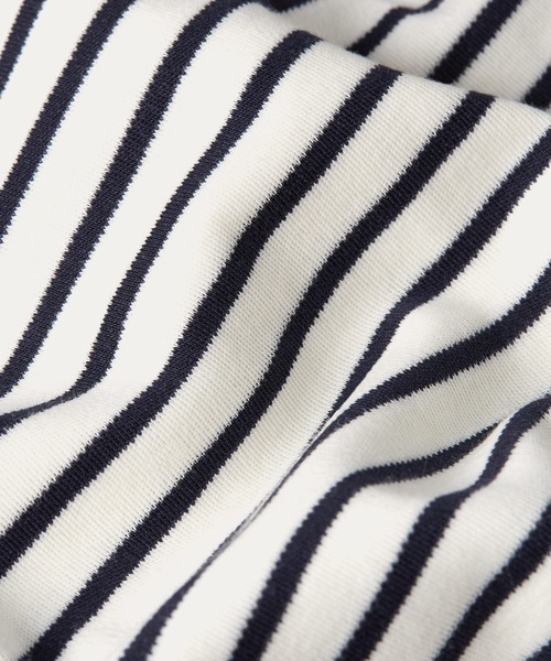 G-STAR(ジースター)の「SEAM DETAIL STRIPE LOOSE TOP/シームディテールオーバーサイズボーダーノースリーブトップス(Tシャツ/カットソー・レディース・ブルー系その他・SMALL/MEDIUM/X-SMALL)」の6枚目の写真