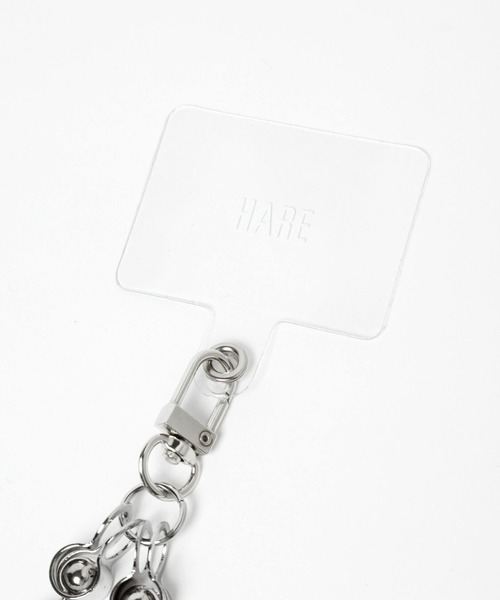 HARE（ハレ）の「2WAYジャガードスマホストラップ(HARE)（スマホグッズ・レディース・グレー/ブラック・FREE）」の11枚目の写真