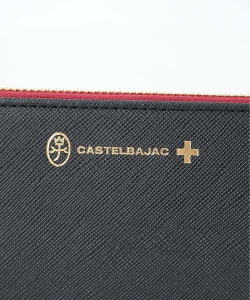 CASTELBAJAC(カステルバジャック)の「【CASTELBAJAC / カステルバジャック】シェスト ラウンドファスナー長財布 カード段18 数量限定色(財布・メンズ・ブラック×レッド・FREE)」の12枚目の写真