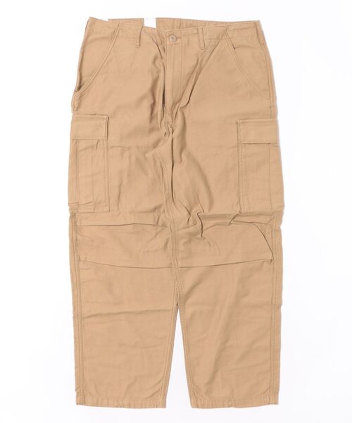 Alpha Industries（アルファインダストリーズ）の「【ALPHA INDUSTRIES/アルファインダストリーズ】BDU CARGO PANTS / ワイドミリタリーカーゴパンツ（カーゴパンツ・メンズ・ブラック/オリーブ/カーキ・MEDIUM/LARGE/X-LARGE/SMALL）」の3枚目の写真