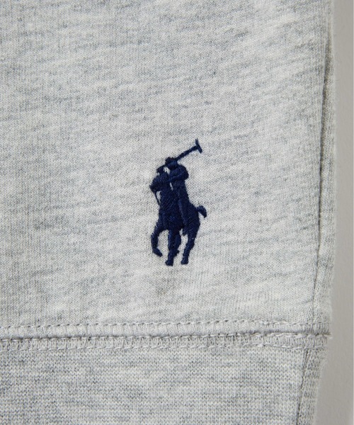POLO RALPH LAUREN（ポロ ラルフ ローレン）の「【POLO RALPH LAUREN】ミニフレンチテリー ロングスリーブクルーネック（Tシャツ/カットソー・メンズ・ネイビー/ヘザーグレー・MEDIUM/LARGE/X-LARGE）」の4枚目の写真