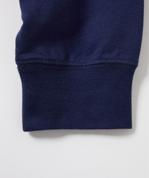 POLO RALPH LAUREN（ポロ ラルフ ローレン）の「【POLO RALPH LAUREN】ミニフレンチテリー ロングスリーブクルーネック（Tシャツ/カットソー・メンズ・ネイビー/ヘザーグレー・MEDIUM/LARGE/X-LARGE）」の8枚目の写真