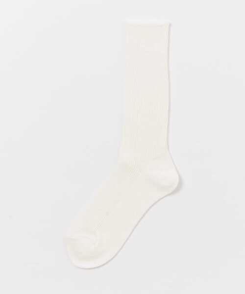 URBAN RESEARCH DOORS（アーバンリサーチドアーズ）の「シルク混細リブソックス（ソックス/靴下・レディース・アイボリー/ピンク/ベージュ/チャコールグレー・ONE）」の6枚目の写真