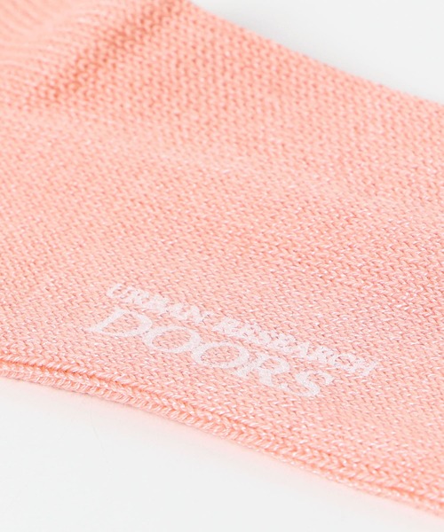 URBAN RESEARCH DOORS（アーバンリサーチドアーズ）の「シルク混細リブソックス（ソックス/靴下・レディース・アイボリー/ピンク/ベージュ/チャコールグレー・ONE）」の14枚目の写真