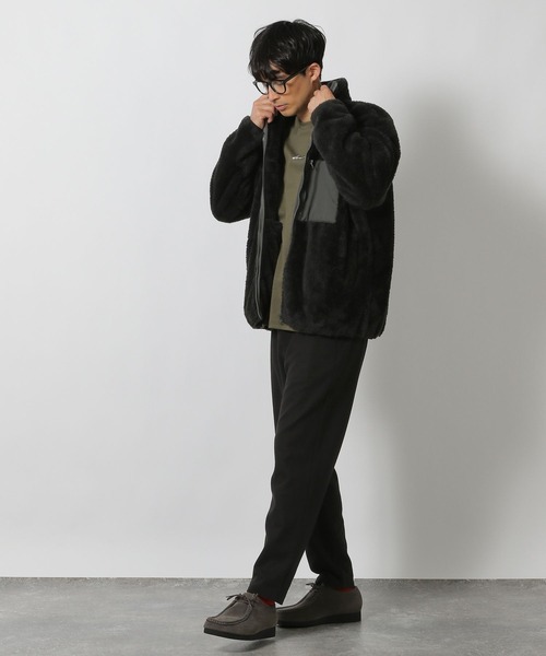 LAKOLE（ラコレ）の「防風ボアブルゾン / 149890（ブルゾン・メンズ・ブラック/アイボリー/グリーン・LARGE/MEDIUM）」の10枚目の写真