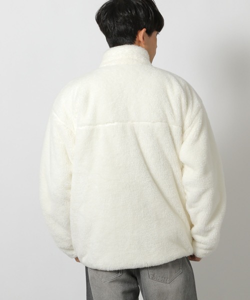 LAKOLE（ラコレ）の「防風ボアブルゾン / 149890（ブルゾン・メンズ・ブラック/アイボリー/グリーン・LARGE/MEDIUM）」の4枚目の写真