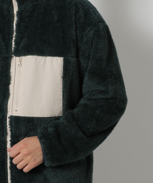 LAKOLE（ラコレ）の「防風ボアブルゾン / 149890（ブルゾン・メンズ・ブラック/アイボリー/グリーン・LARGE/MEDIUM）」の19枚目の写真