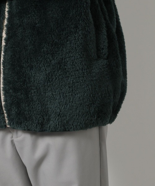 LAKOLE（ラコレ）の「防風ボアブルゾン / 149890（ブルゾン・メンズ・ブラック/アイボリー/グリーン・LARGE/MEDIUM）」の18枚目の写真