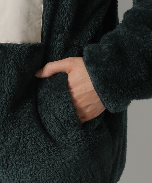 LAKOLE（ラコレ）の「防風ボアブルゾン / 149890（ブルゾン・メンズ・ブラック/アイボリー/グリーン・LARGE/MEDIUM）」の17枚目の写真