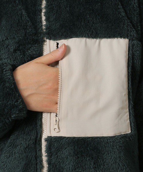 LAKOLE（ラコレ）の「防風ボアブルゾン / 149890（ブルゾン・メンズ・ブラック/アイボリー/グリーン・LARGE/MEDIUM）」の16枚目の写真